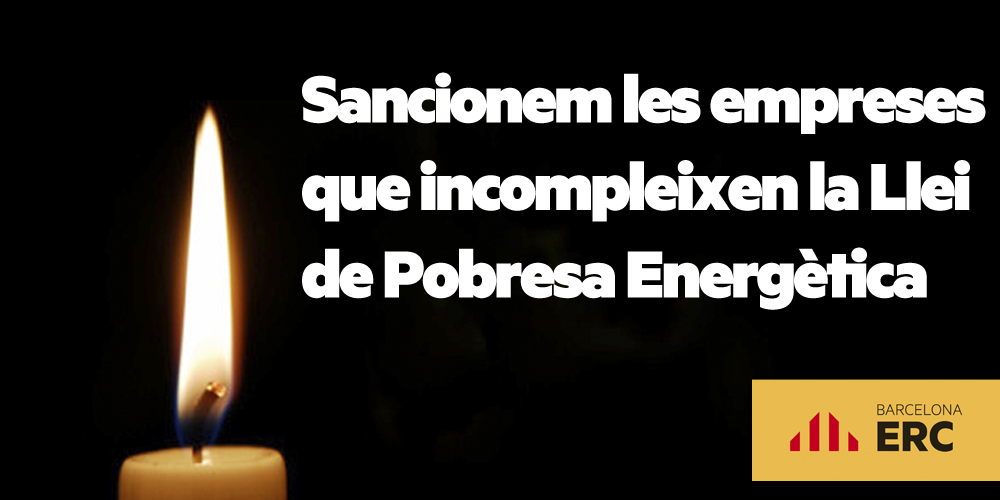 Pobresa energètica Barcelona