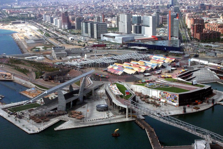 forum, parc del forum