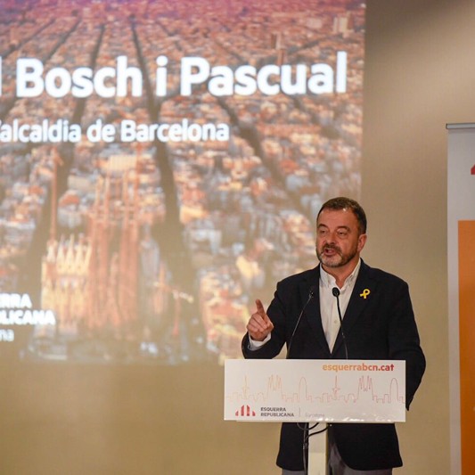 Alfred Bosch ha estat proclamat candidat d'Esquerra Republicana a les eleccions municipals del 2019