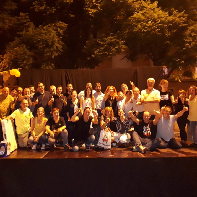 Sopar groc al barri d'Horta
