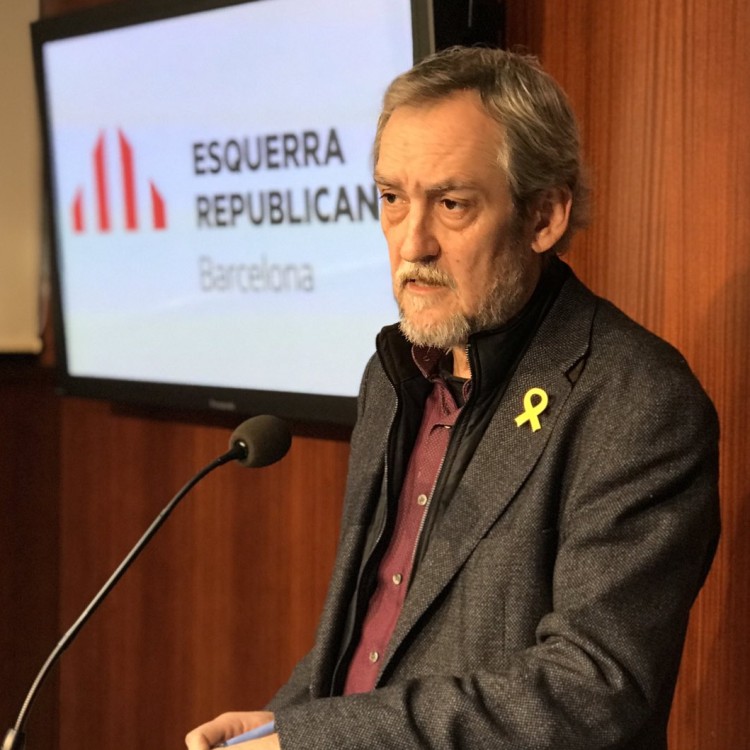 El portaveu d'ERC a l'Ajuntament de Barcelona exposa els motius per a la reprovació del govern espanyol