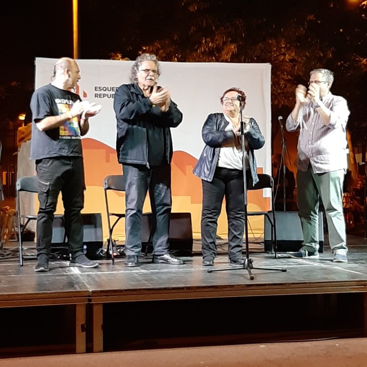 Acte de suport a la candidata al Senat, Ana Surra