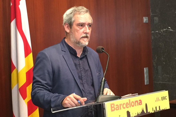 Jordi Coronas, portaveu del grup municipal d'ERC